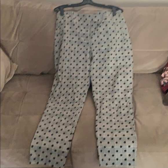 Plaid polka dot Boston proper pants - Picture 2 of 2